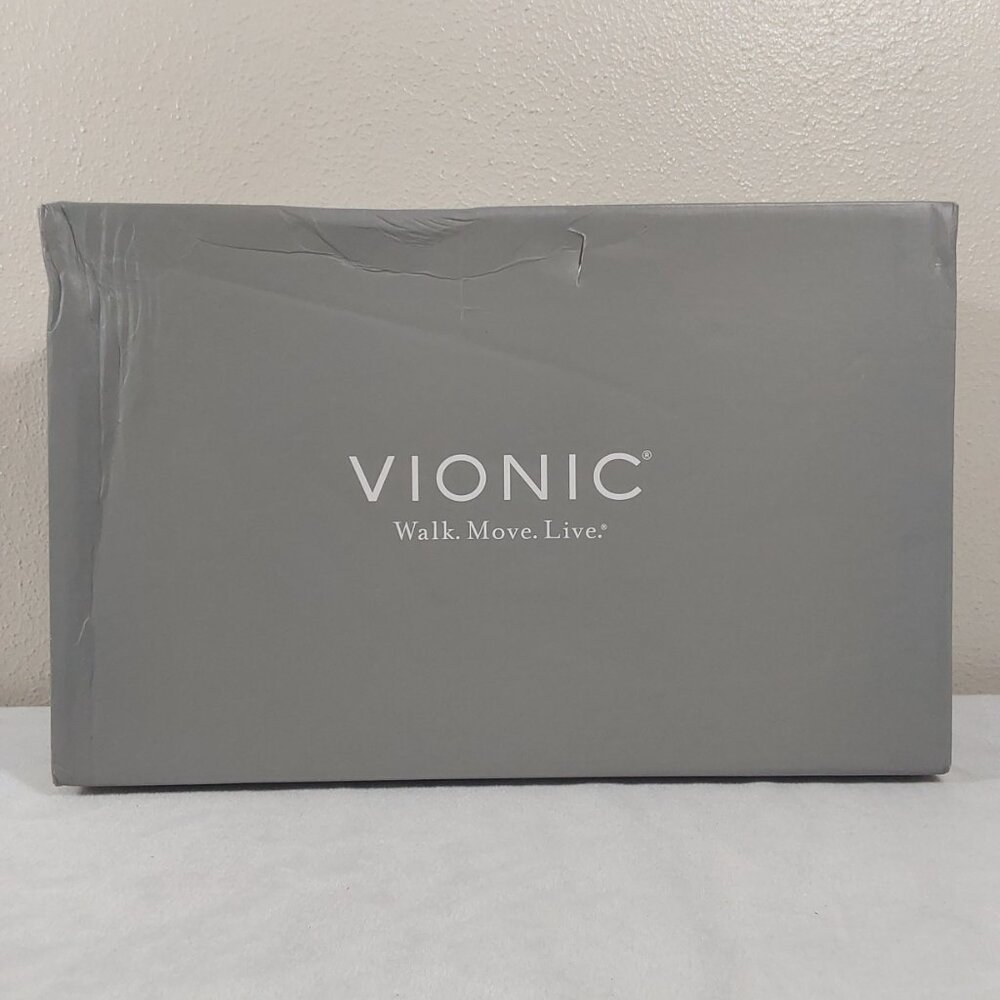 NIB Vionic Brandie Leather Slide Platform Comfort… - image 13
